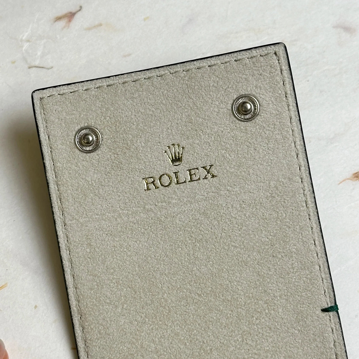 Rolex Grey Heritage Watch Travel Case