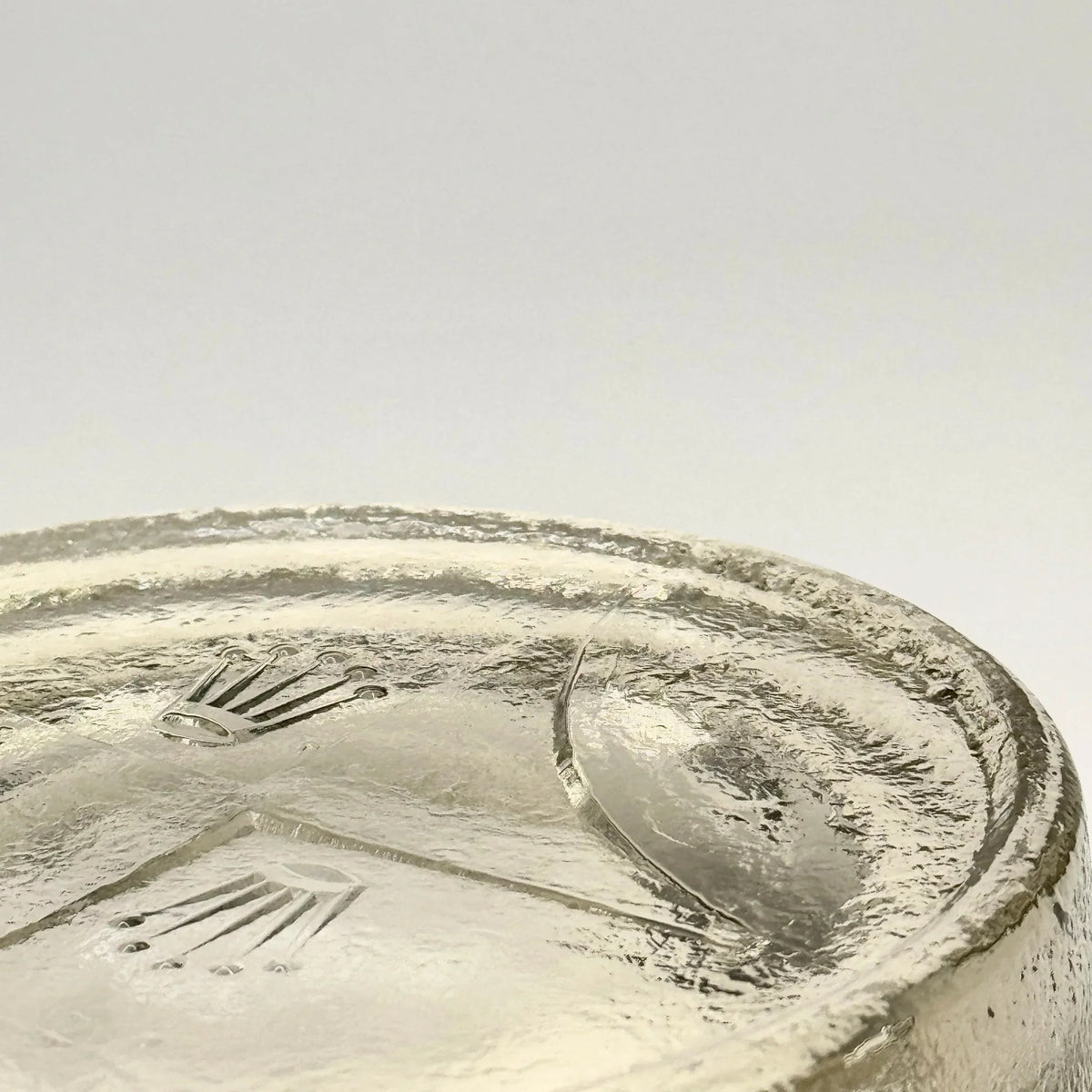 Rolex Prestige Crystal Ashtray 1970s