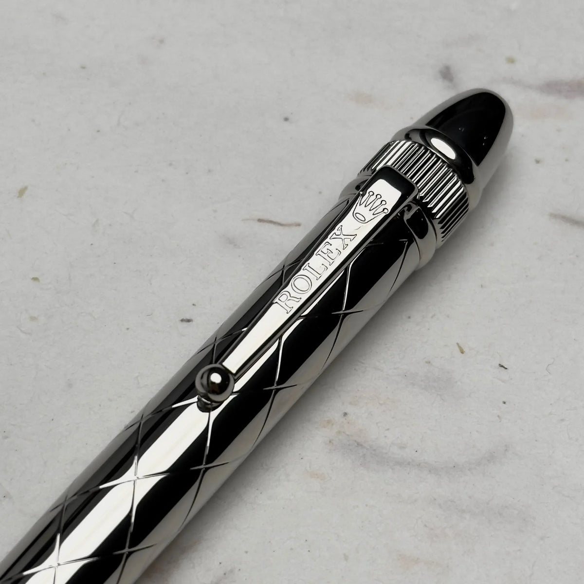 Rolex Silver Diamond Pen
