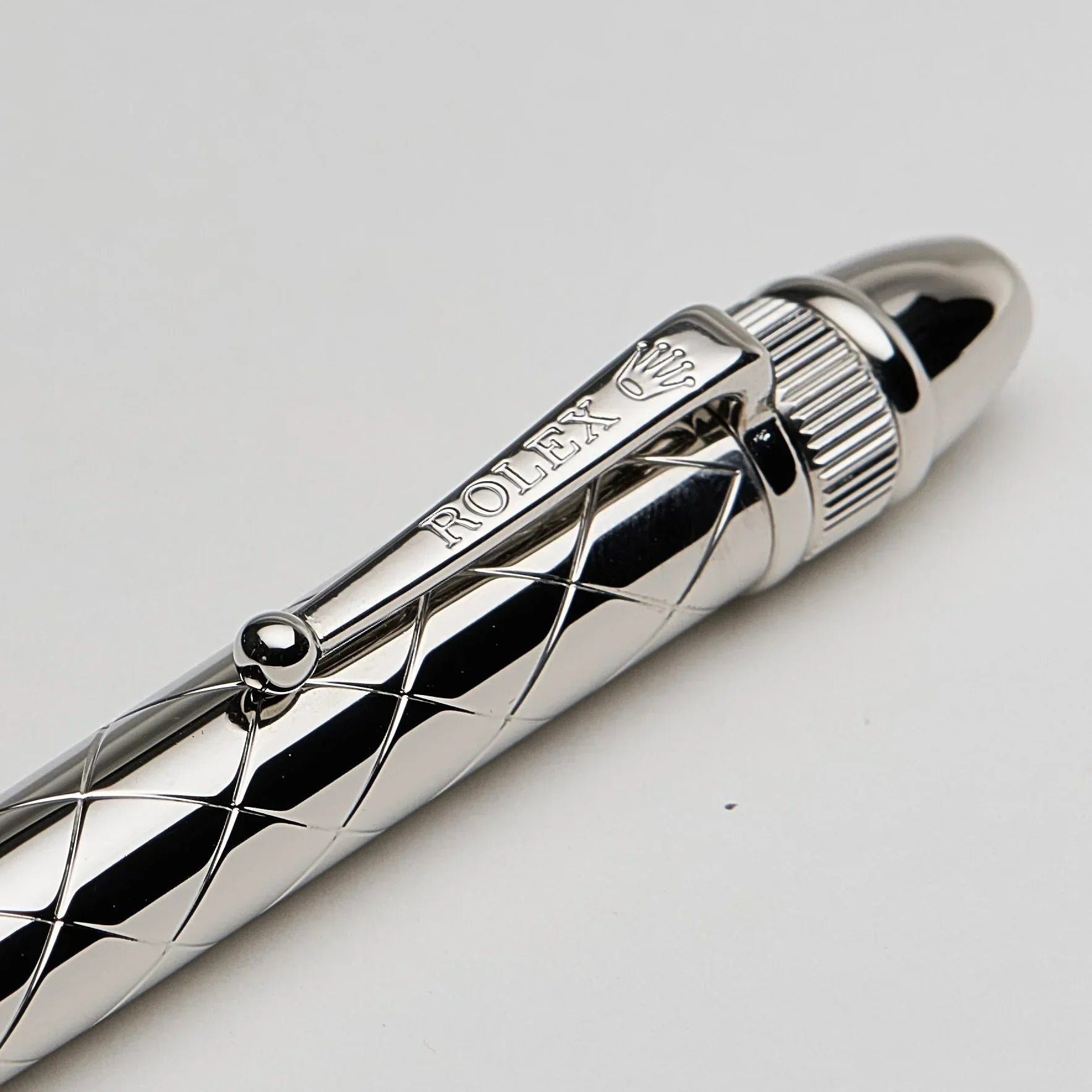 Rolex Silver Diamond Pen