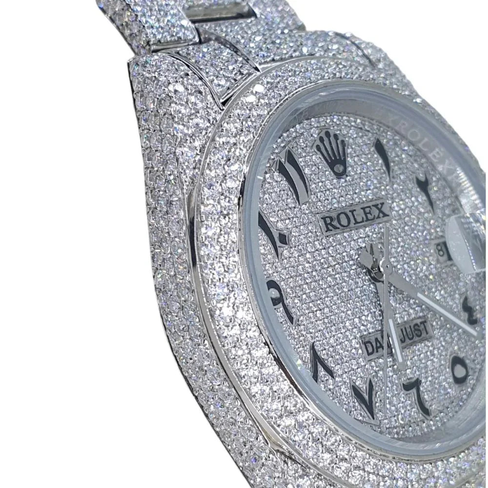 Rolex Diamond Iced Out Datejust 41