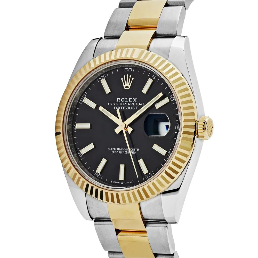 Rolex Datejust Oystersteel 126333 'Gold White'