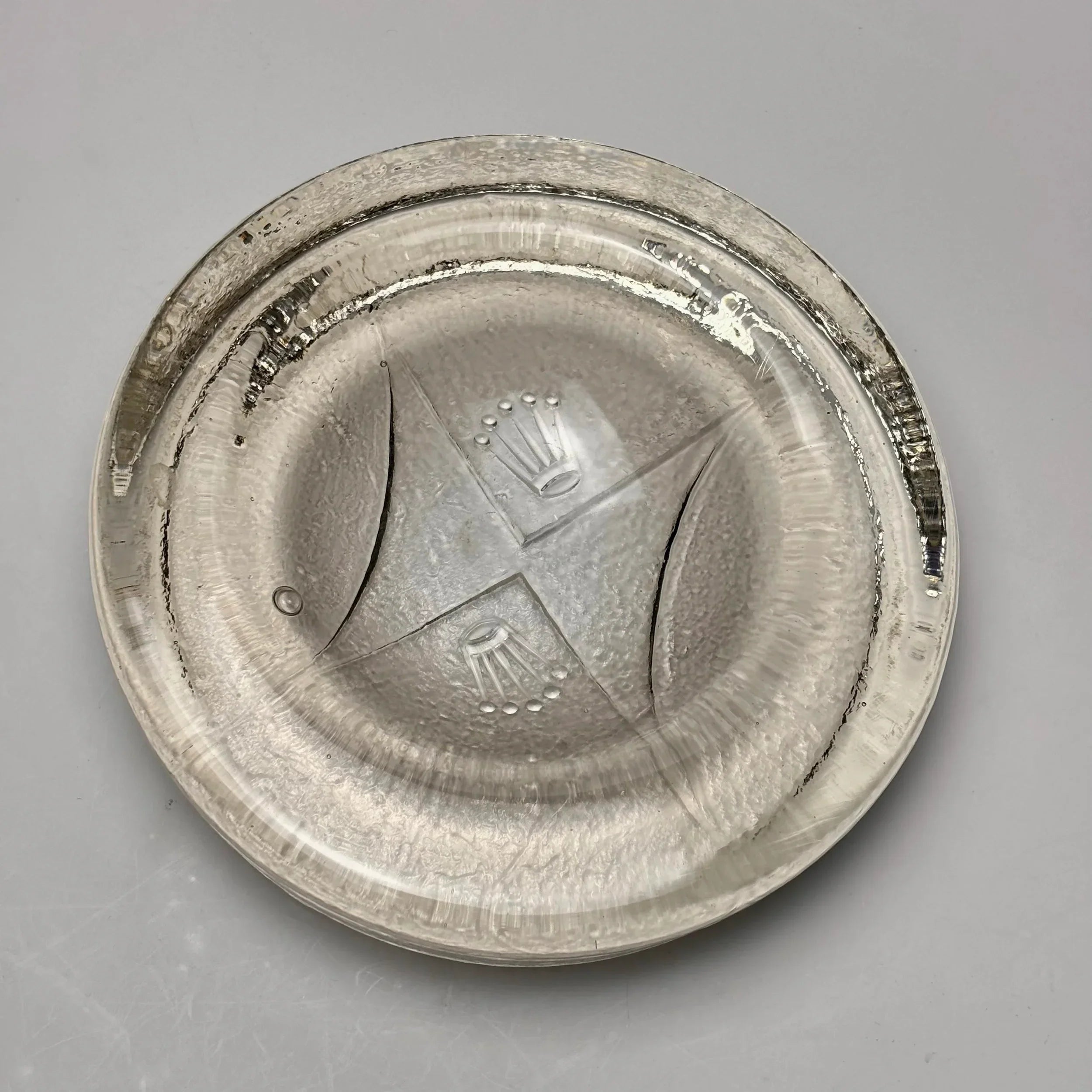 Rolex Prestige Crystal Ashtray 1970s