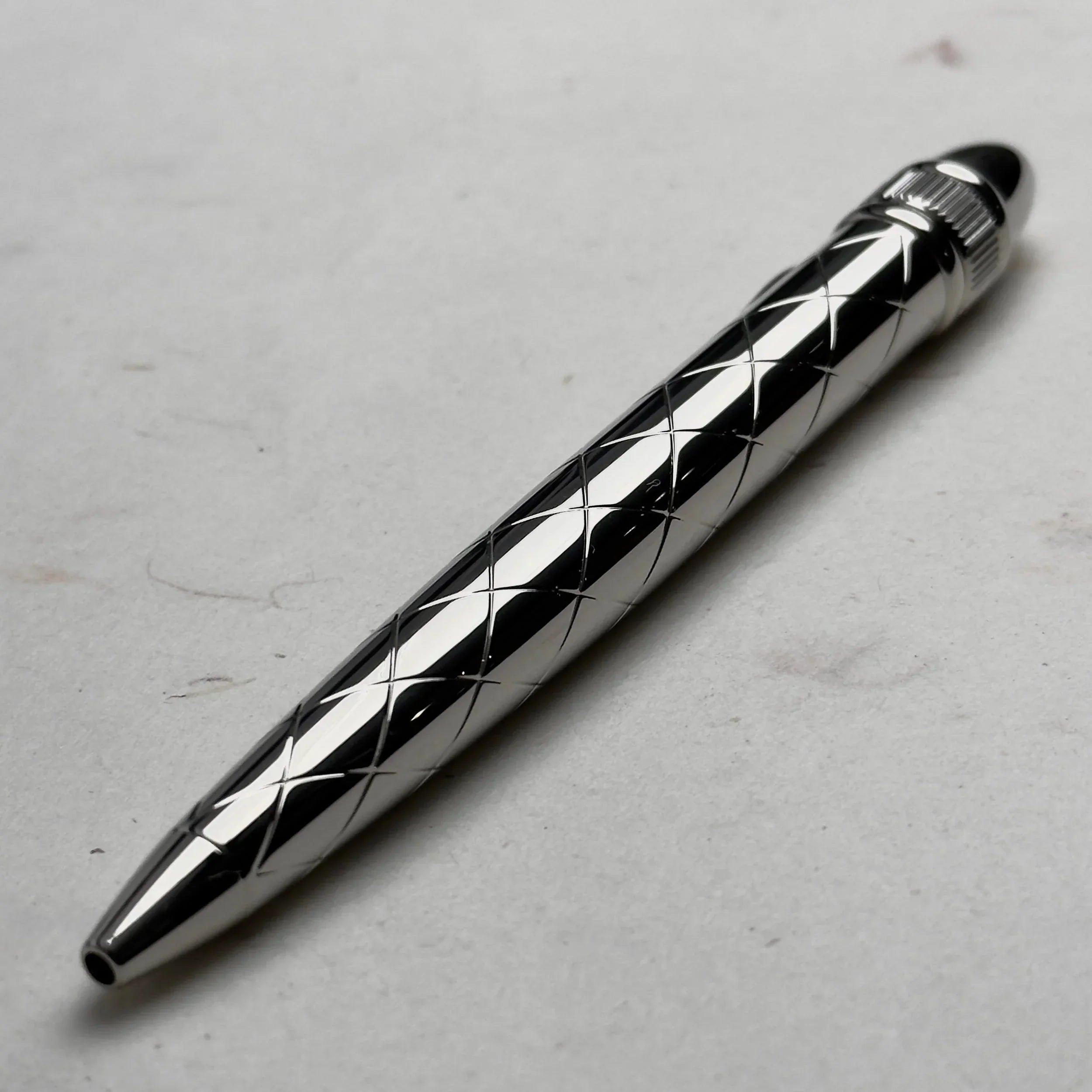 Rolex Silver Diamond Pen