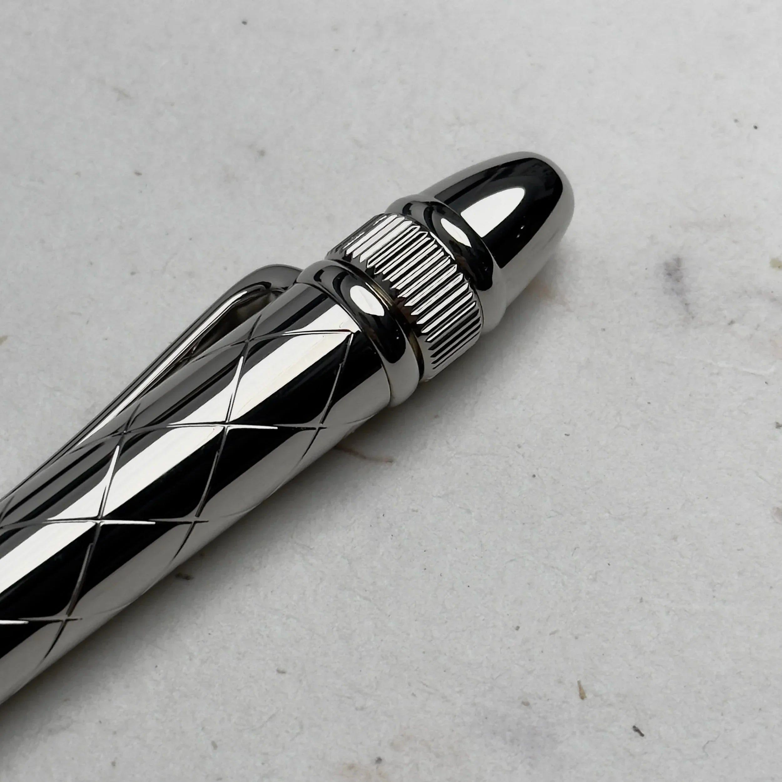 Rolex Silver Diamond Pen