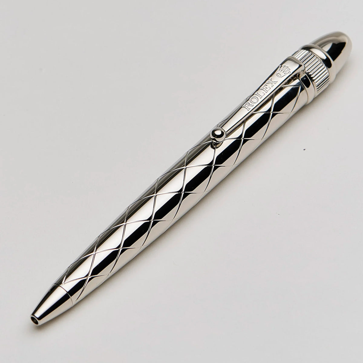Rolex Silver Diamond Pen