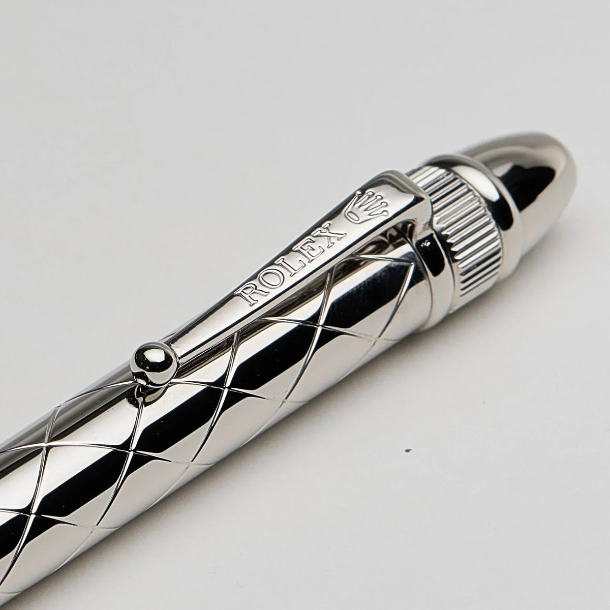 Rolex Silver Diamond Pen